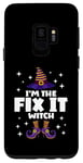 Galaxy S9 Funny Fix It Witch Family Matching Halloween Case