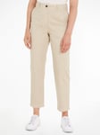 Tommy Hilfiger Tapered Chino Trousers, Light Sandalwood