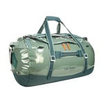 Tatonka Barrel 65L - Waterproof Travel Bag with Backpack Function, Large Opening, Padded Base and Lockable Zip, Sage Green, 65 litres, Durable Travel Bag with stowable Backpack Shoulder Straps