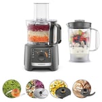 Kenwood MultiPro Food Processor with Blending Blade 2.1L Bowl,800W - FDP31.170GY