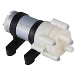 Membranpump 6-12v Mini Vattenpump Mikro-cirkulationspump 1.5-2l/min Luftmembranpump för Akvarium Fisk Tank