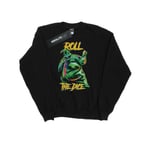 Disney Mens Nightmare Before Christmas Oogie Boogie Dice Sweatshirt (Black) material_Synthetic - Size Large