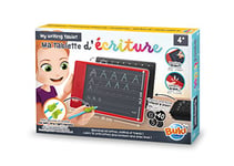 Buki France My Writing Tablet. Lightweight LCD Screen Drawing Board Graphics Tablet with Lock Erase Button. Learn to Write & Draw with 40 Exercise Cards & Stylus. Educational Gift for Boys & Girls 4+