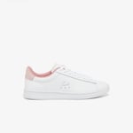 Lacoste Sneakers Carnaby Set femme en cuir Taille 41 Blanc/rose