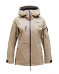 Peak Performance Women Alpine Gore-Tex Jacket Avid Beige