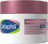 Cetaphil Night Cream 50g, Brightening Moisturizer for Hyperpigmentation, Niacina