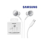 Écouteurs USB Type-C Blanc Original Samsung Tuned by AKG - EO-IC100