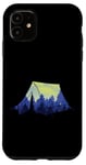 iPhone 11 Camping Tent With Forrest Case