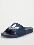 adidas Originals Adilette Lite Slides - Navy, Navy, Size 7, Men