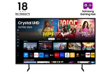 TV Samsung Crystal UHD 43" DU7100 2024 - 4K Smart TV