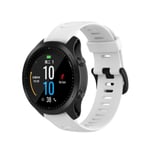 För Garmin Forerunner945 / fenix5 Plus / Approach S60 Monokrom watch White