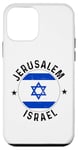 iPhone 12 mini Jerusalem Israel Skyline Jewish Israeli Souvenir Women Men Case