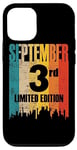 iPhone 14 Pro September 3 Limited Edition Month 9 3rd Day Retro Vintage Case