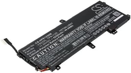 Kompatibelt med HP Envy 15-AS107NF, 11.55V, 4250 mAh