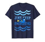 Disney Pixar Finding Dory Keep Swimming Waves T-Shirt T-Shirt