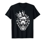 Sikh Khanda Lion for All Sikhs Singh is King T-Shirt