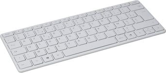 Designer Compact Keyboard,Clavier Bluetooth compact,français AZERTY,Gris Glacier