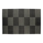 HAY - Check Rug 200 x 300 - Black L check - Ullmattor