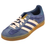 adidas Gazelle Indoor Mens Fashion Trainers in Dark Blue - 3.5 UK