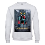 Sweat Shirt Homme Goldorak Couleur Hero Manga Robot Dessin Anime