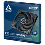 Arctic P12 Slim 12cm Pressure Optimised PWM PST Case Fan