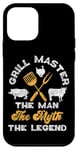 iPhone 12 mini BBQ Smoker Grill Master The Man The Myth The Legend Case