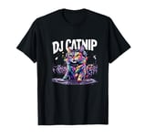 DJ Catnip - Funny Audio Wave House Music T-Shirt