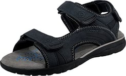 Geox Homme U Spherica Ec5 A Sandales, Navy, 44 EU