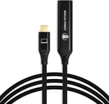 COBRATETHER Rallonge USB-C/USB-C Femelle 10m Noir