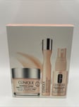 Clinique Moisture Surge Gift Set Hydrator All About Eyes Serum Face Spray Sealed