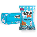 PROPERCORN Lightly Sea Salted Popcorn, 24 x 20g