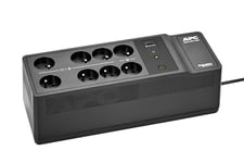 APC UPS onduleur pour la Maison, 1050VA Batterie de Secours avec Technologie AVR, 8X Prises françaises/Belges, (2) Ports de Chargement USB, BE1050G2-FR