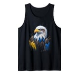 Eagle Hand painted eagle - The Bald Eagle Tank Top