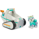 Paw Patrol - Pat Patrouille - VÉHICULE Figurine Everest- Voiture 15cm Figurine Pat Patrouille À Collectionner- Pat Patrouille Jouet - Jouet Plastique Recyclé- Voiture Enfant - Jouet Enfant 3 Ans Et +