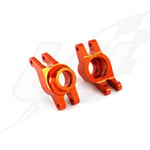 [FR] Traxxas Portamozzi Posteriori Maxx Alluminio Arancio (2) - 8952A