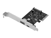 DIGITUS DS-30225 - USB-adapter - PCIe 2.0 x4 låg profil - USB-C 3.1 x 1 + USB 3.1 Gen 2 x 1
