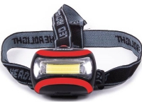 Dunlop - LED-huvudlampa för vandring (röd)