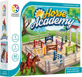 smart games - Horse Academy, Puzzle Game with 80 Challenges, 7+ Years