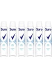 Sure Cotton Dry Anti-Perspirant Aerosol deodorant for women for 48hour 200ml x 6