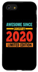 iPhone SE (2020) / 7 / 8 Awesome Since January 2020 5 Years Old 5th Birthday Case