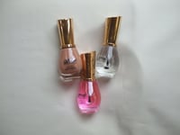 Saffron French Manicure Set Top Coat, Base Coat Beige French Manicure New