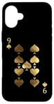 Coque pour iPhone 16 Plus 9 cartes de jeu de cartes de poker (neuf) of Spades - Blackjack