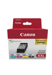 Canon CLI-581XXL C/M/Y/BK Multi Pack - 4-pack - XXL-størrelse - svart  gul  cyan  magenta - original - blekkbeholder