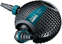 Pompe de Bassin Aquaforte O-10.000, 120 Watts, Débit maximal 10 m3 par Heure, Hauteur de Refoulement maximale 4,5 m, Longueur Du Câble 10 m, moteur A-Synchrone, particules de Saleté jusqu'à 6 mm