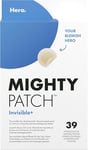 Hero – Boîte De 39 Mighty Patch Invisible+ – Pour Jour, Anti-Acné – Hydrocolloïd