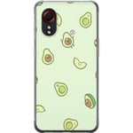 Samsung Galaxy Xcover 5 Genomskinligt Skal Avocado Mönster