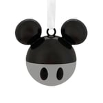 Hallmark Mickey Mouse Ears Premium Metal Ornament, Disney Tree Decoration, Disney Hanging Ornament, Christmas Hanging Ornament, Gifts for Christmas