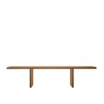 Cappellini - Millenium Hope Table, Wengé-Stained Oak  - Matbord - Claudio Silvestrin - Träfärgad - Trä