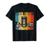 Funny Never Forget Floppy Disk VHS and Cassette Tapes T-Shirt