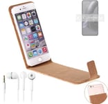 For Motorola Edge 30 Neo + EARPHONES cork cover case bag flipstyle protection wa